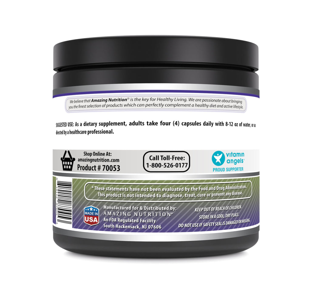 Amazing Formulas Creatine Monohydrate 3000 Mg Per Serving Capsules