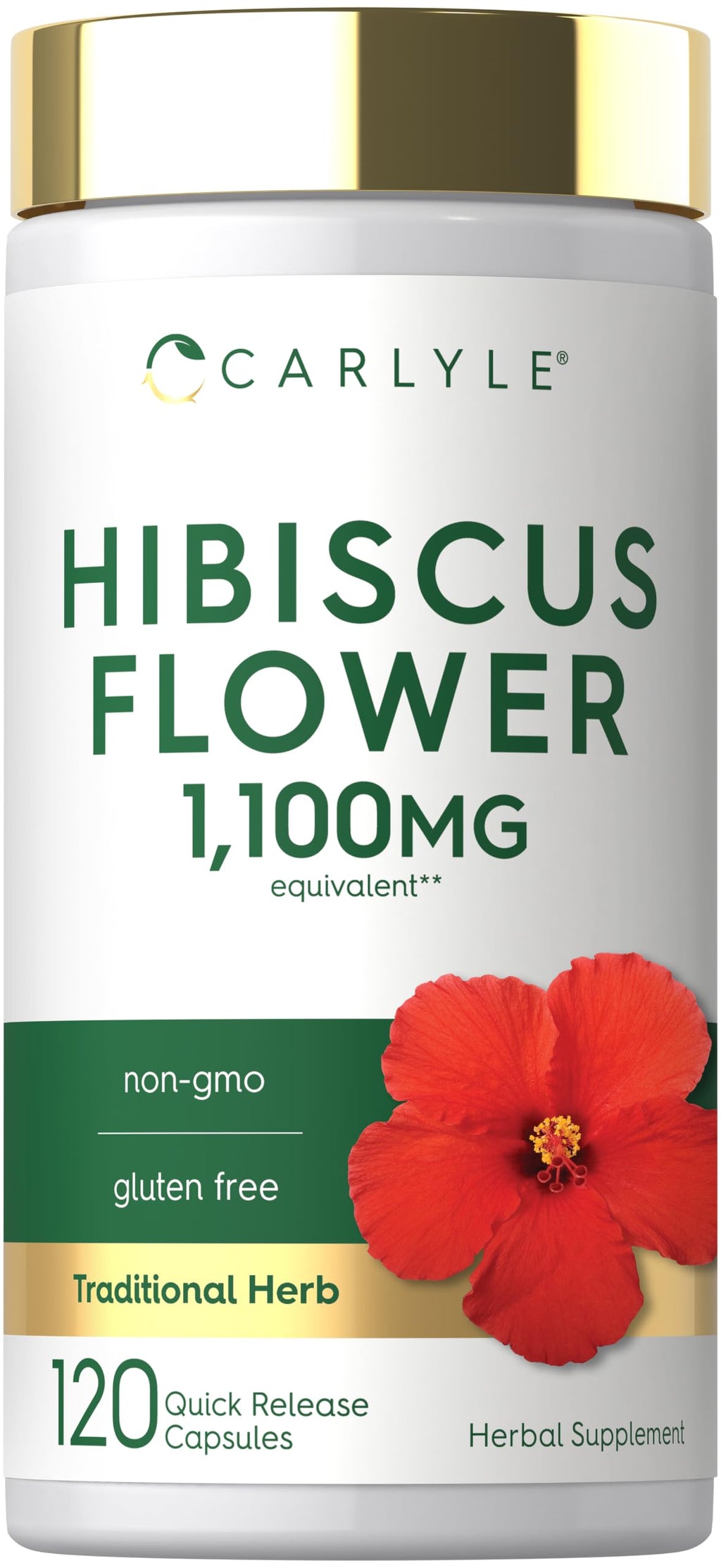 Carlyle Hibiscus Flower Extract - 120 Capsules