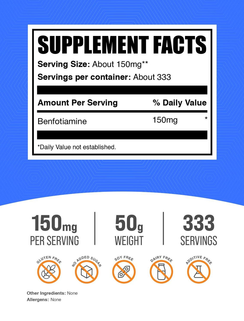 BulkSupplements.com Benfotiamine Powder