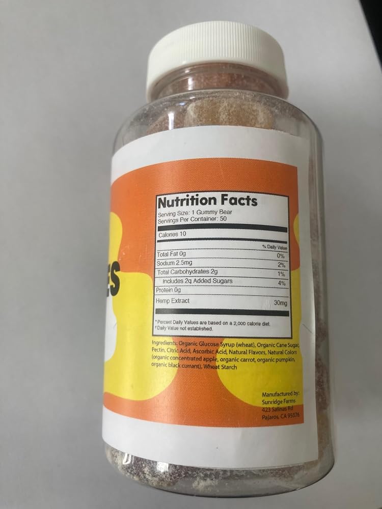 The Cbds Project Natural Hemp Oil Gummies - 50 Count - image 6