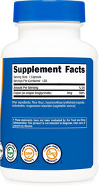 Nutricost Copper Glycinate Capsules - 120 Capsules - image 5