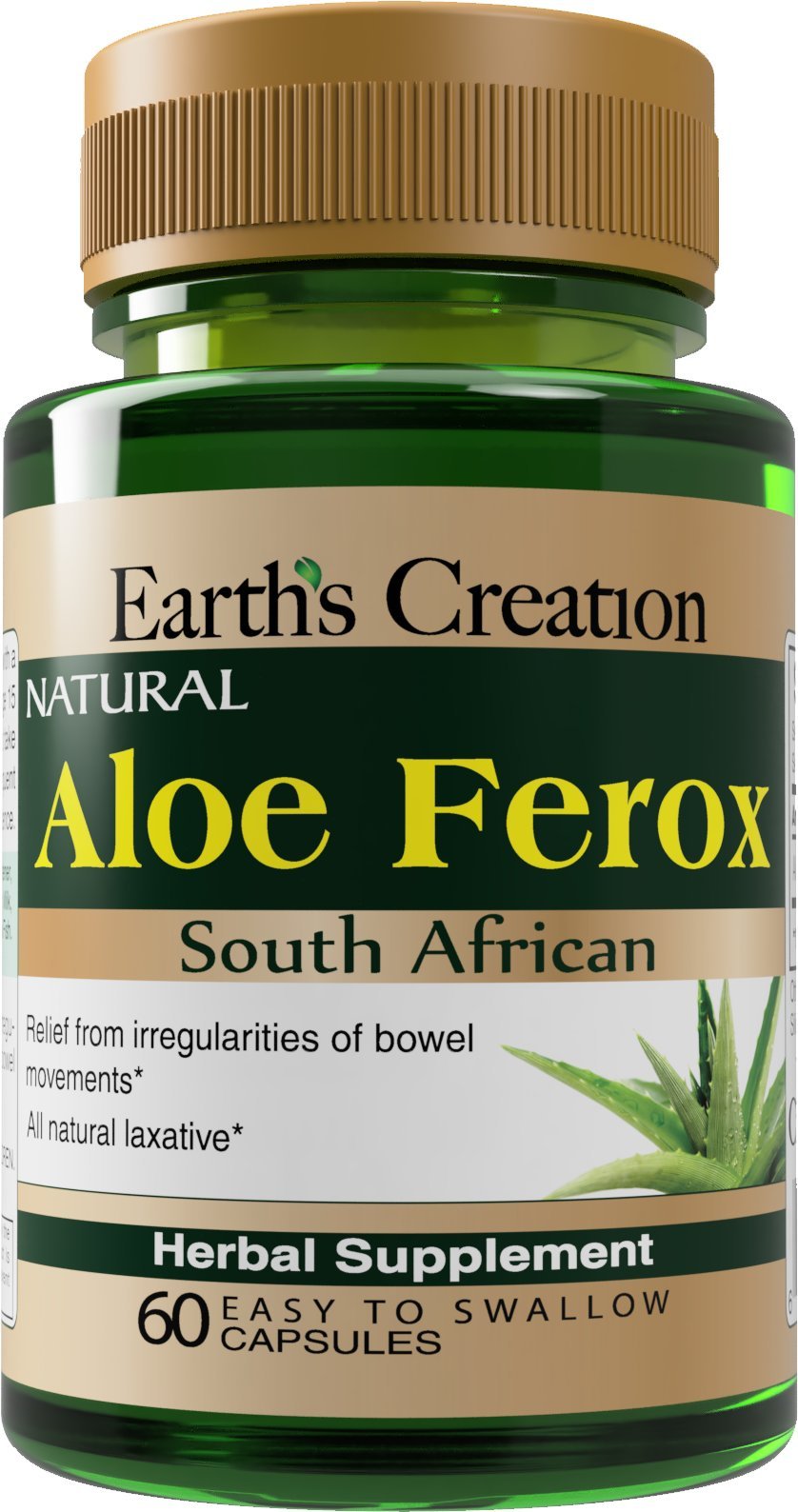 Earth's Creation South African Cape Aloe Vera Ferox Natural Laxative
