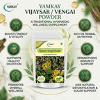 YAMKAY Vijaysar Vengai Bark Powder - 300 GM - image 5