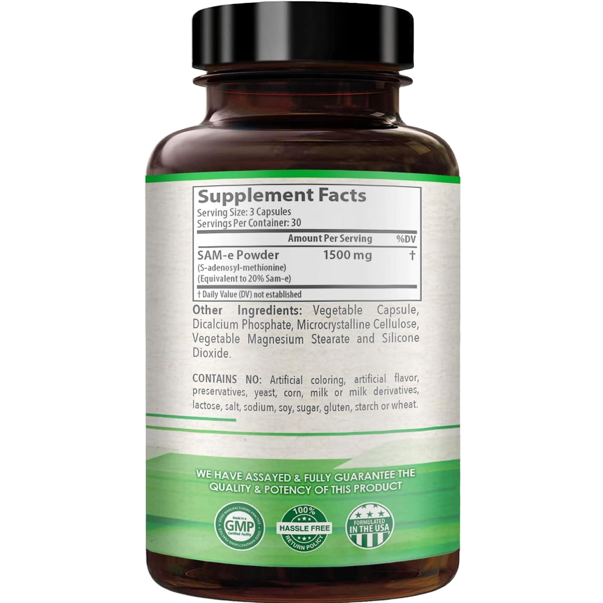 HealthyWayRx SAM-e 1500mg Supplement - 90 Capsules - image 9