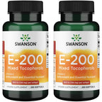 Swanson Vitamin E Mixed Tocopherols 200 IU - 500 Softgels