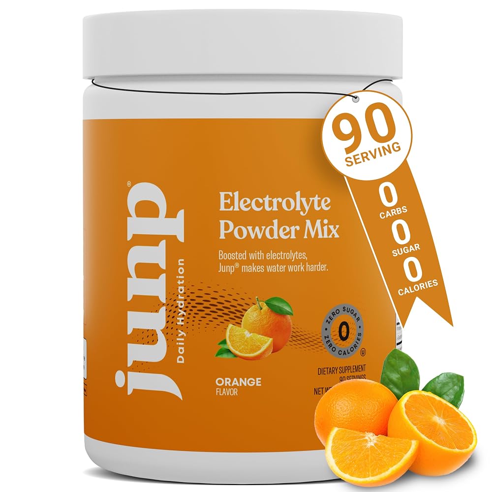 JUNP Electrolytes Powder No Sugar No Carbs Drink Mix - Potassium