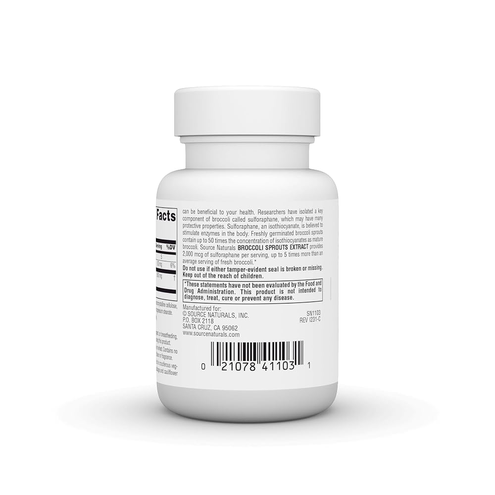 Source Naturals Broccoli Sprouts Extract