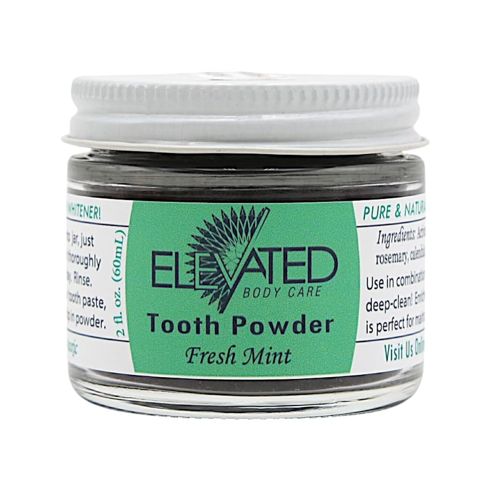 Taylors Elevated Charcoal Herbal Tooth Powder - 2 oz