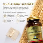 Solgar One Daily Women's Multi 50+ Multivitamin - 60 Vegetarian Capsules - image 5