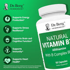 Dr. Berg Natural Vitamin B1 B6 B12 Complex - 60 Capsules - image 3