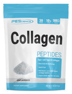 PEScience Collagen Peptides Powder Type I & III with Vitamin C - 11 oz