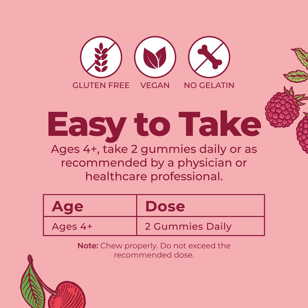 MaryRuth's Organic Kids Multivitamin + Postbiotics Gummies - 60 Count - image 8