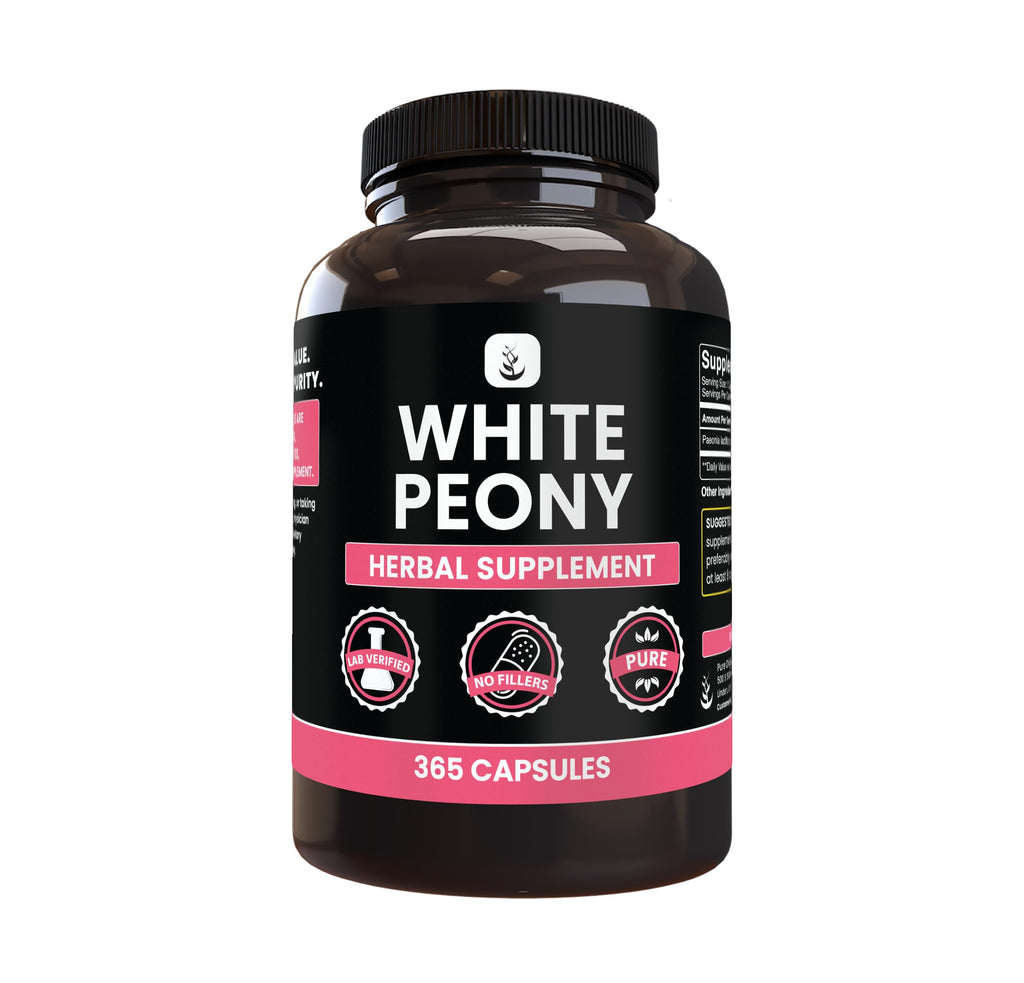 PURE ORIGINAL INGREDIENTS White Peony - 365 Capsules