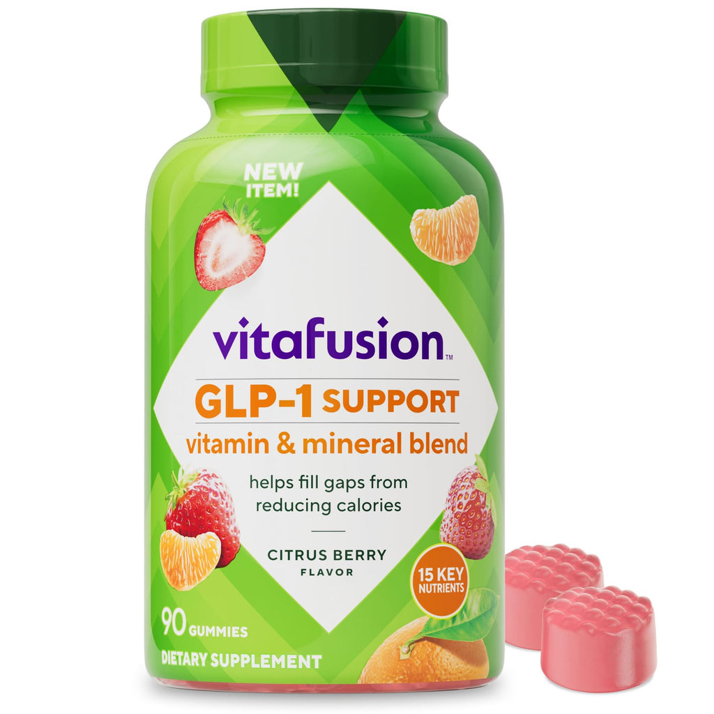 Vitafusion GLP-1 Support Multivitamin Gummies - 90 Count