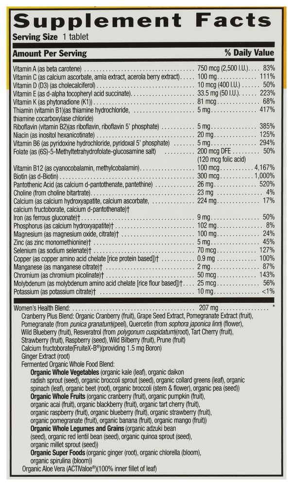 Country Life Multivitamin Women Core Daily 1 - 60 Tablets - image 3