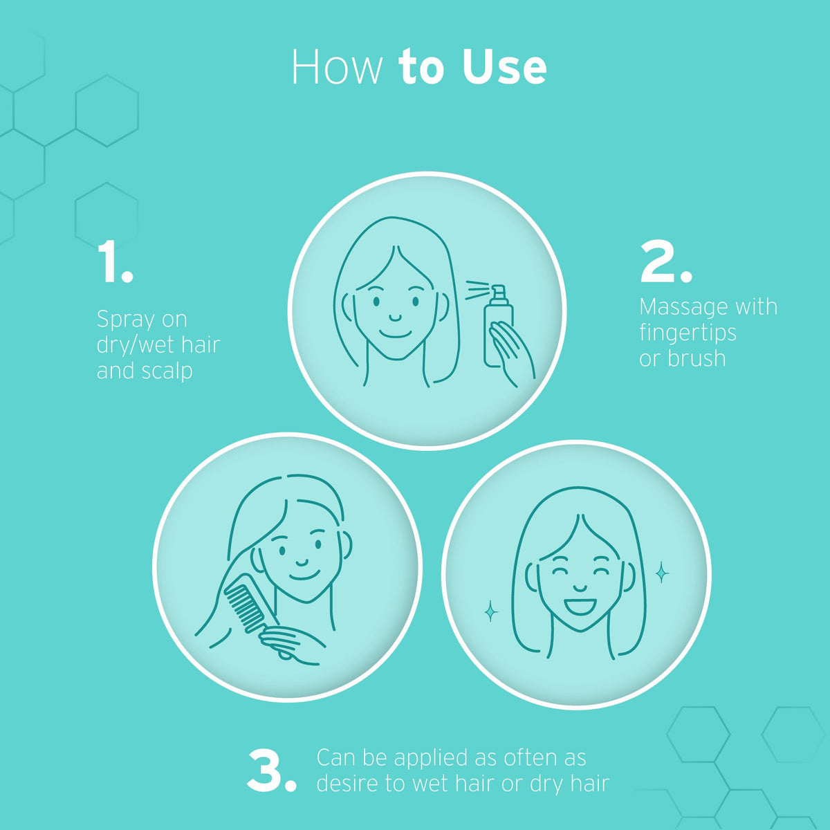 Hyalogic Biotin Hair & Scalp Spray with Hyaluronic Acid - 4 fl oz - image 5