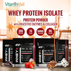 EC Sports Whey+ Protein Powder: Superior Absorption Whey Isolate