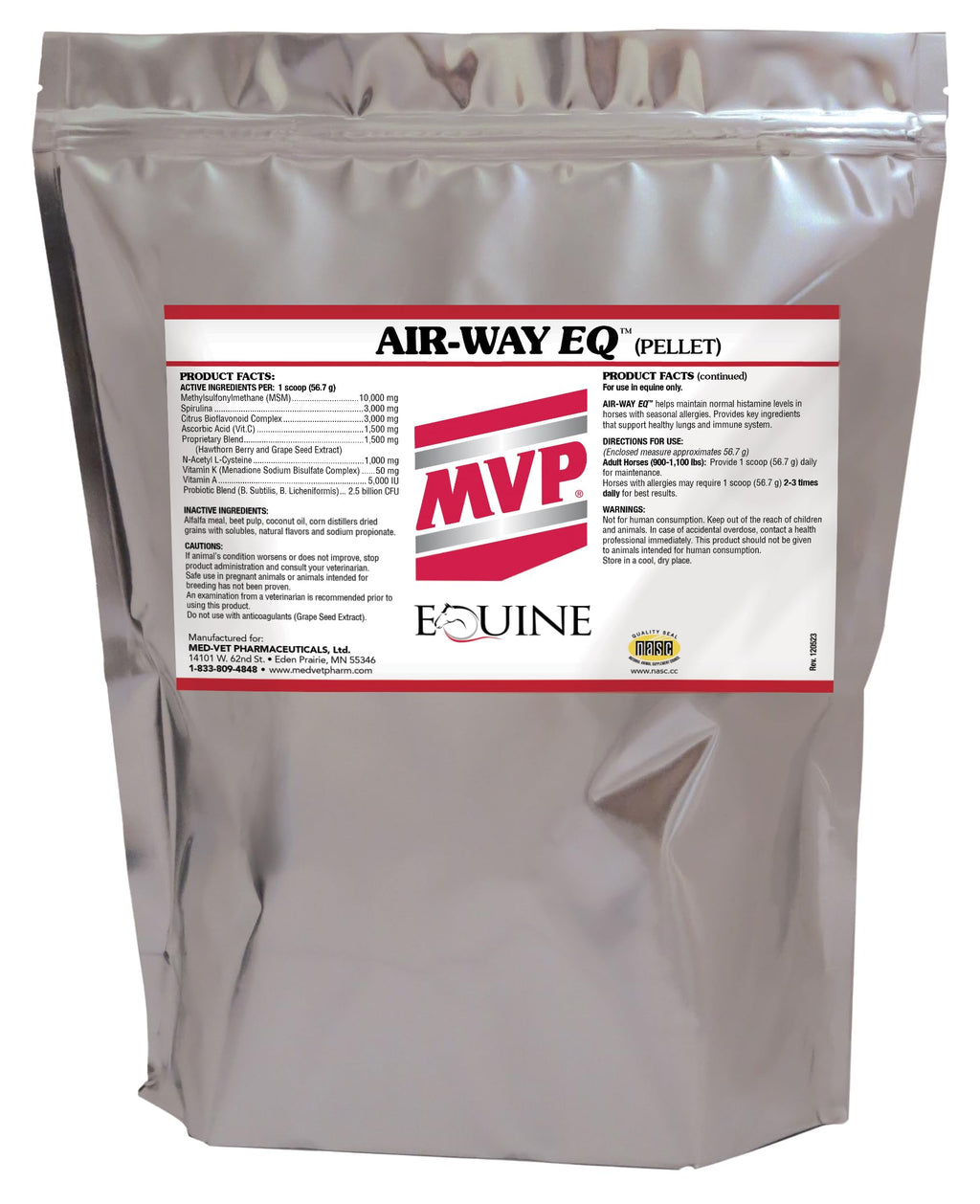 MVP Air-Way EQ Lung Support for Horses - 5lb