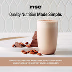 Rise Grass-Fed Whey Protein Powder
