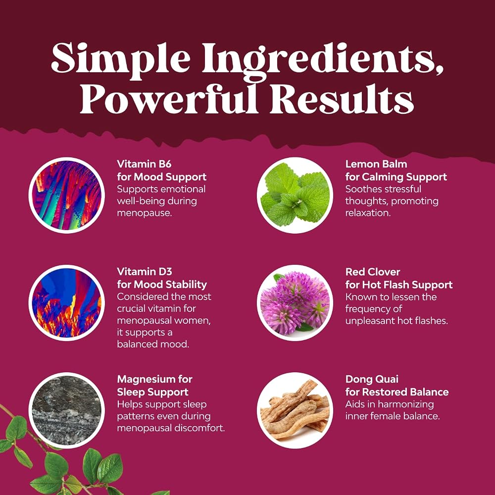 Natures Craft Herbal Menopause Supplement - 75 Capsules - image 5