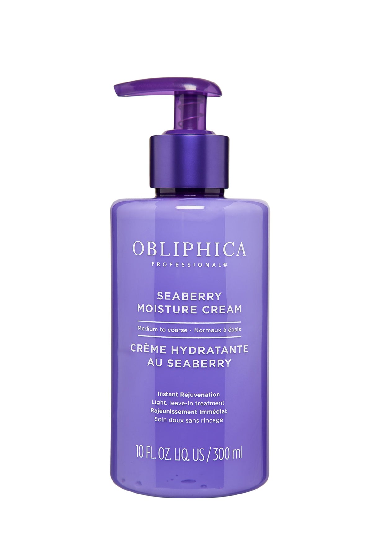 Obliphica Professional Seaberry Leave-In Moisture Cream - 10 Fl Oz