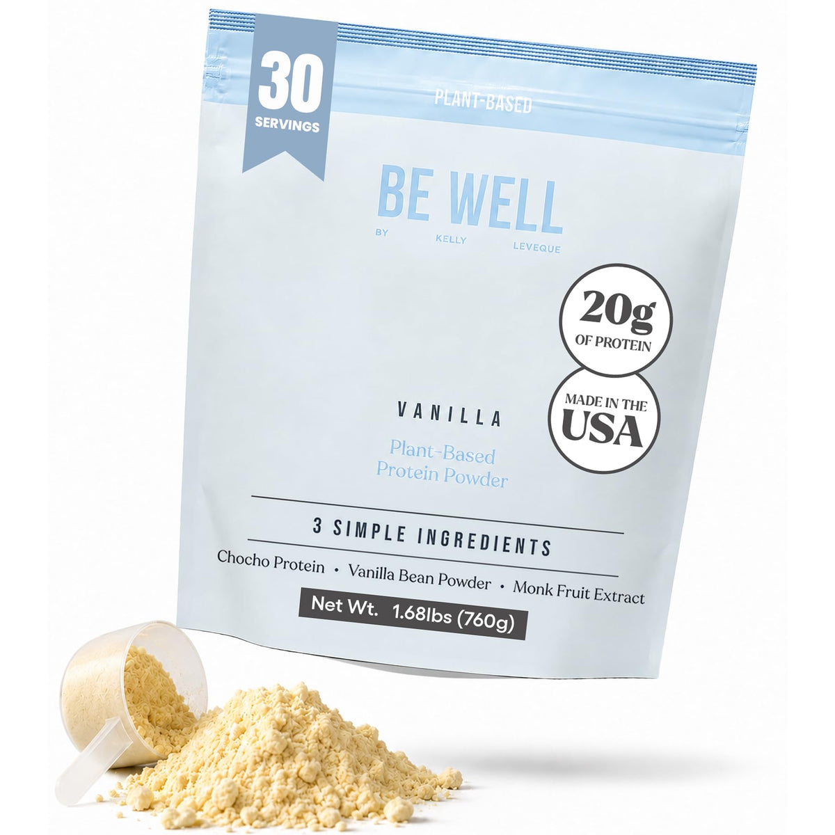 Be Well by Kelly Plant-Based Protein Powder