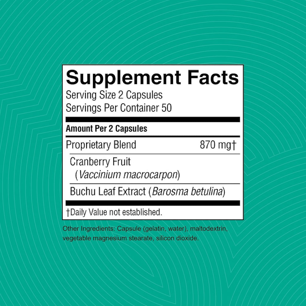 Nature's Sunshine Cranberry and Buchu Concentrate - 100 Capsules - image 5