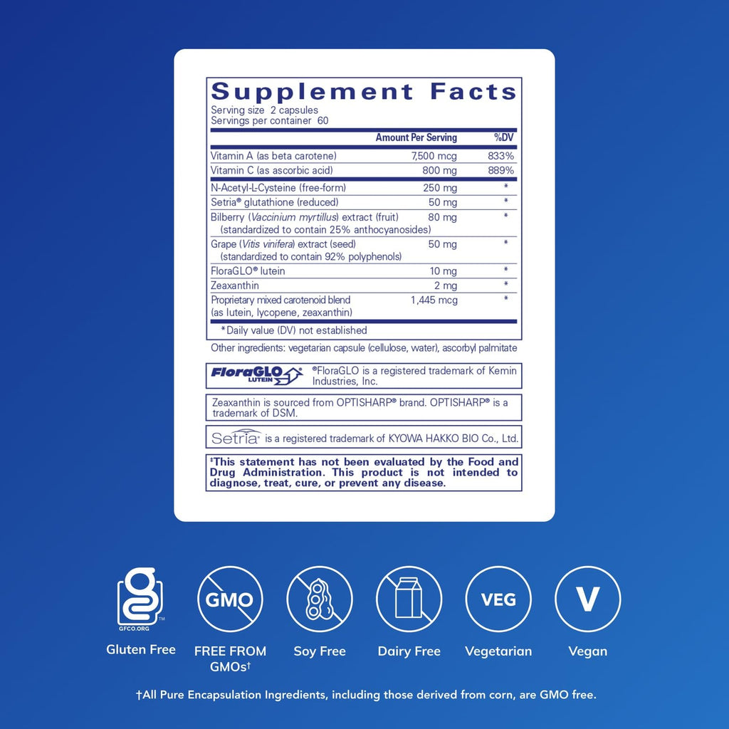 Pure Encapsulations Macular Support Formula