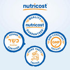 Nutricost Empty Gelatin Capsules Size 1 - 500 Count - image 3