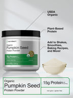 Horbäach Organic Pumpkin Seed Protein Powder - 16 oz - image 3