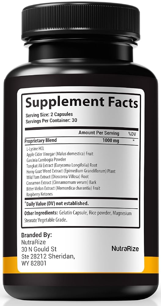 NutraRize Erecsurge for Men All-Natural Formula - 300 Capsules - image 2
