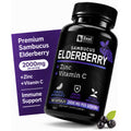 Zeal Naturals Max Strength Elderberry Capsules - 100 Capsules