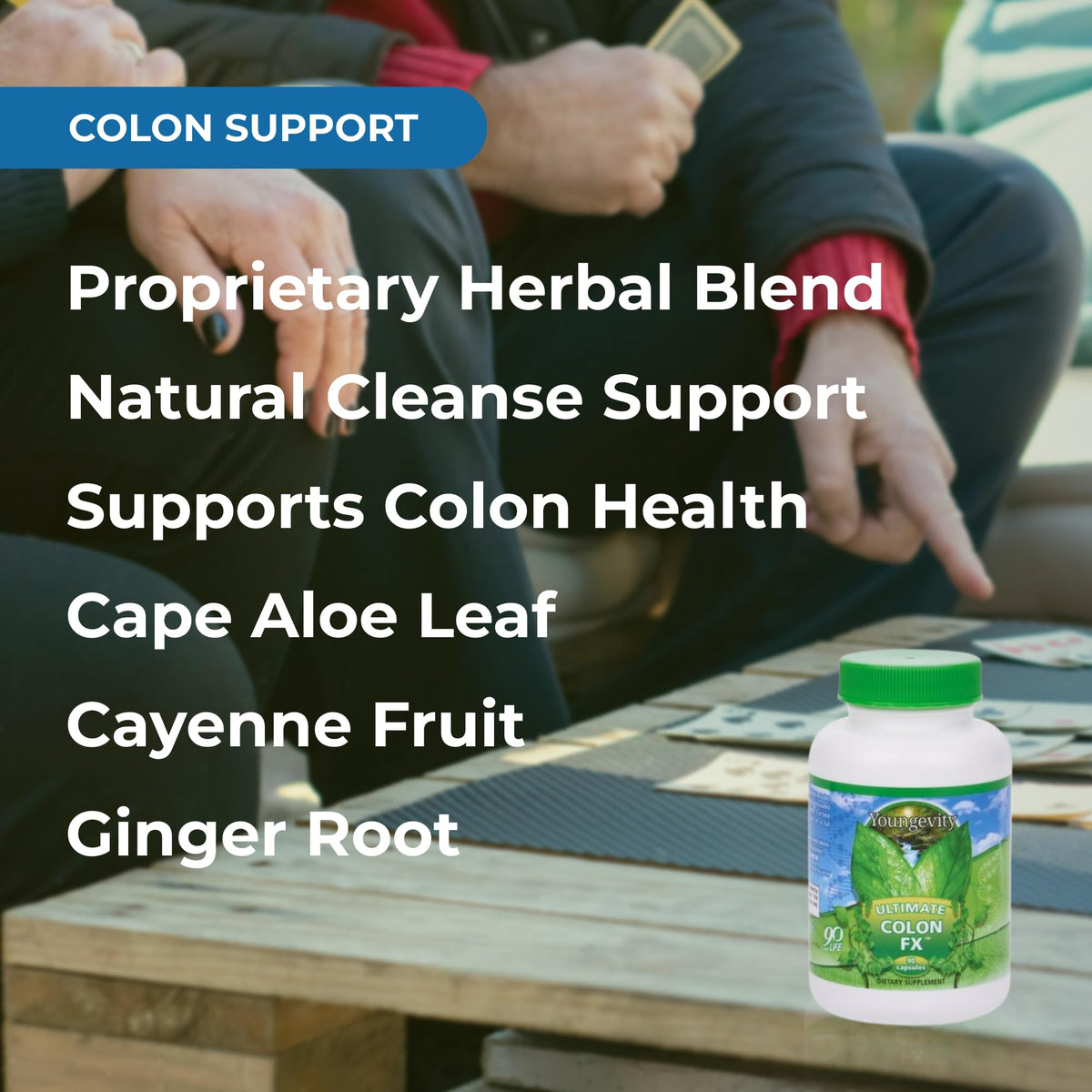 Youngevity Ultimate Colon FX Colon Cleanse & Digestive Support - 90 Capsules - image 4