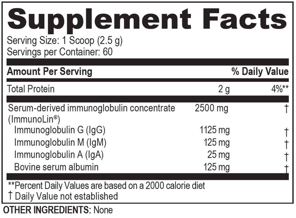 Brain Bean Ultra Pure IgG Immunoglobulin Powder - 150g - image 9
