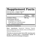 NusaPure Hawthorn Berry 500mg - 180 Vegetarian Capsules - image 4