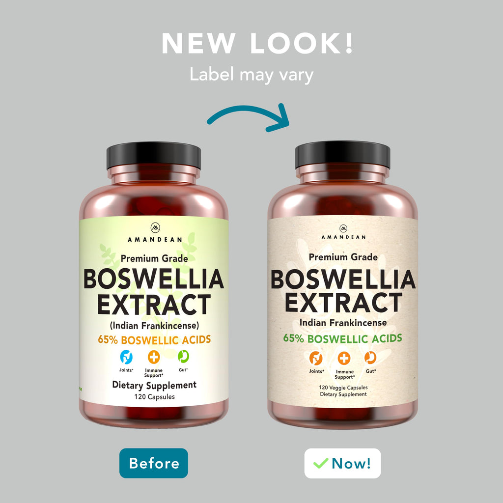 AMANDEAN Boswellia Serrata Extract 65% Capsules Joint Support - 120 Count - image 2
