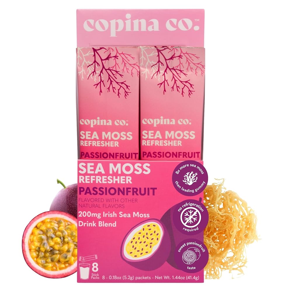 Copina Co. Irish Sea Moss Powder Drink - 200mg Organic Sea Moss