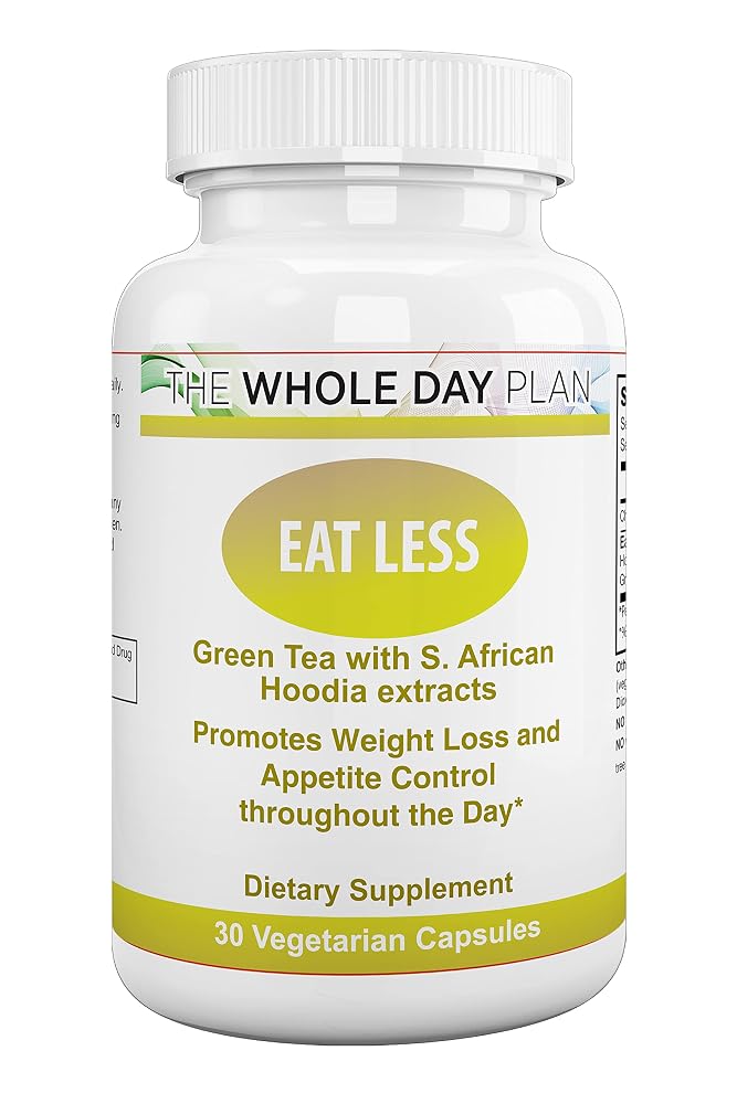 The WHOLE DAY Plan EAT LESS Appetite Suppressant - 30 Capsules