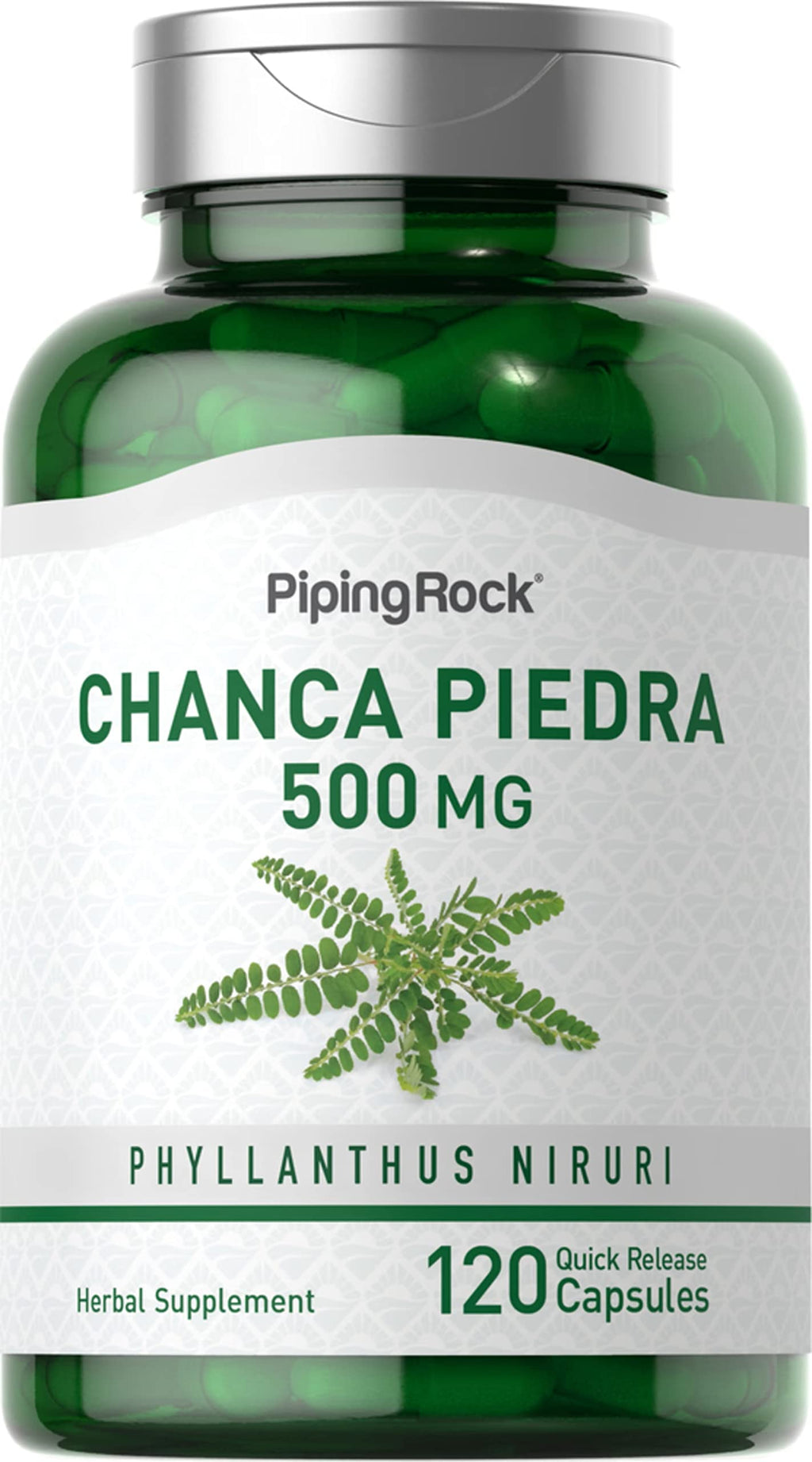 Piping Rock Chanca Piedra 500mg - 120 Capsules
