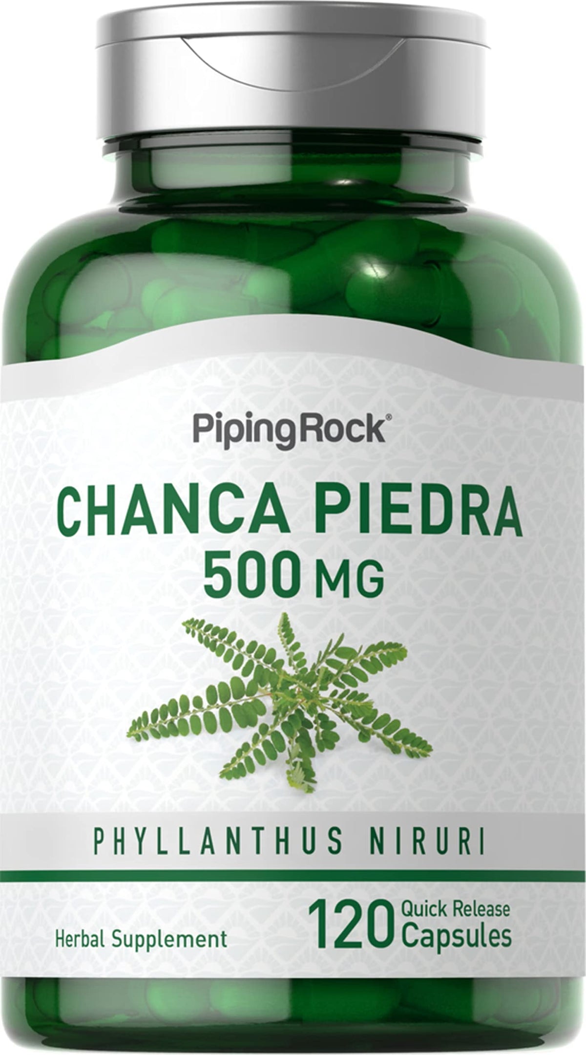Piping Rock Chanca Piedra 500mg - 120 Capsules