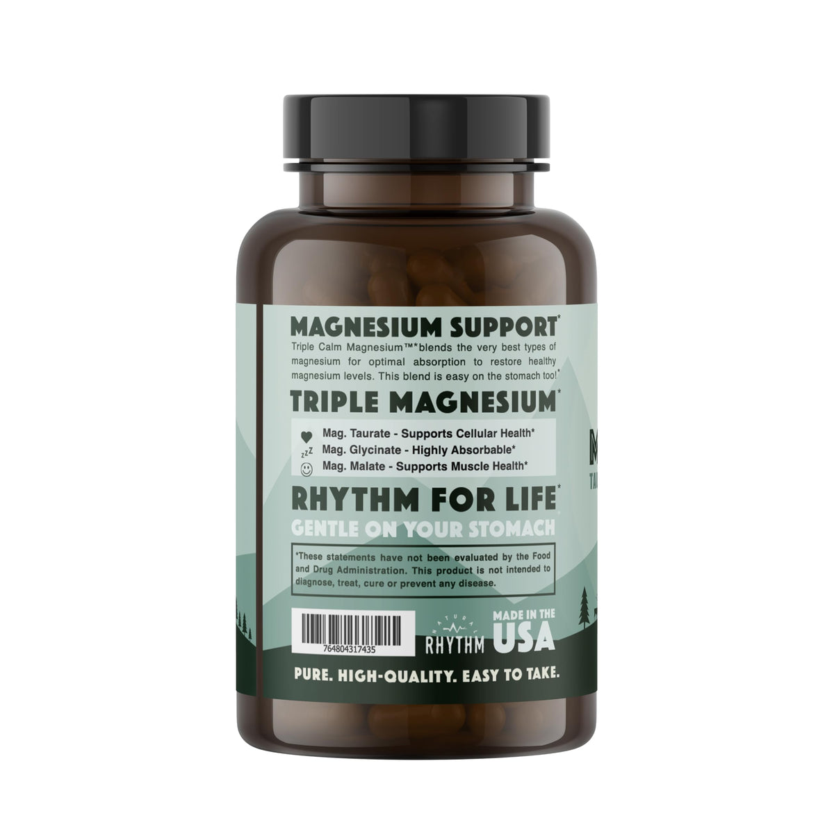 Natural Rhythm Triple Calm Magnesium Complex 150mg - 240 Capsules - image 8