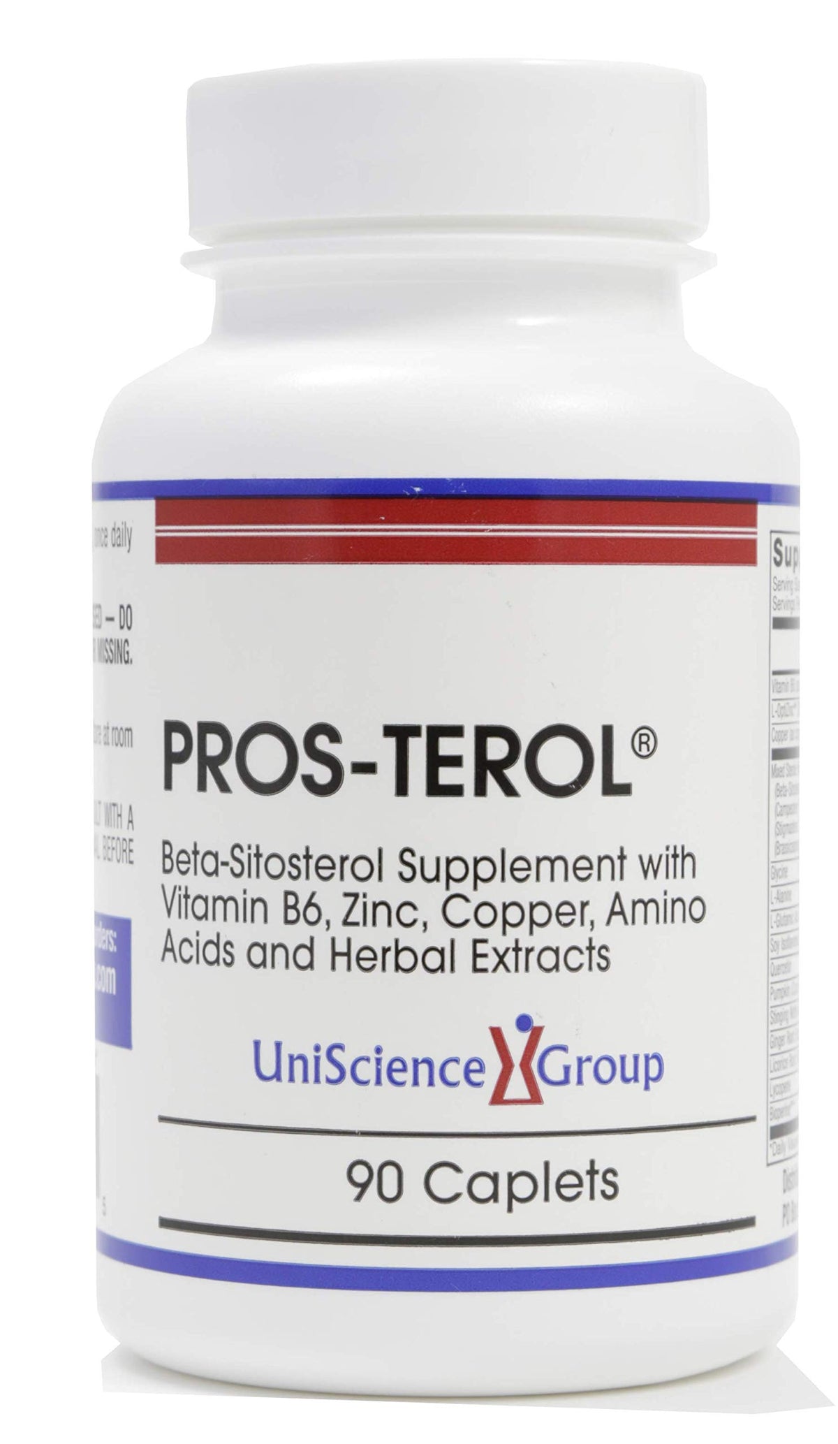 UniScience Group Pros-TEROL Prostate Relief with Plant Sterols - 90 Caplets