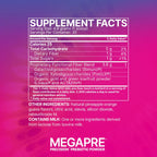 Microbiome Labs MegaPre Prebiotics Supplement for Women & Men
