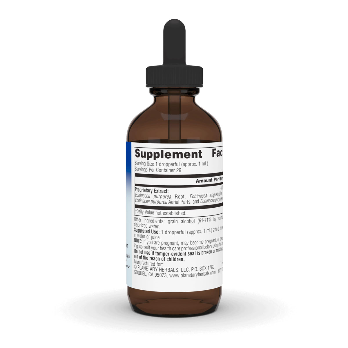 Planetary Herbals Full Spectrum Echinacea Liquid Extract - 4 Fl Oz - image 3