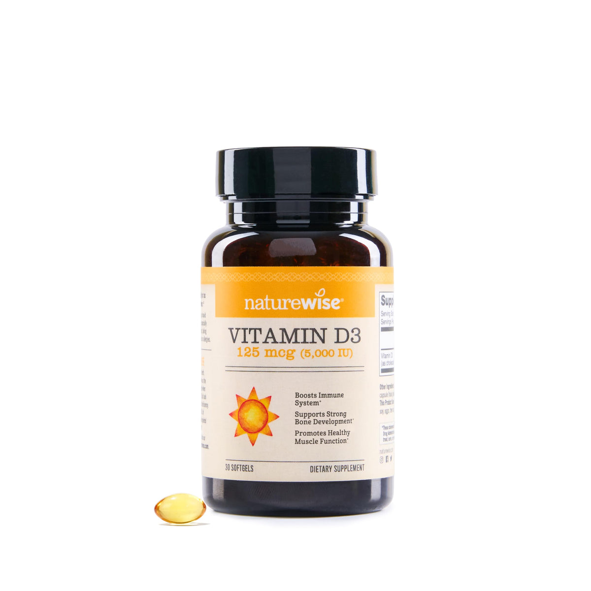 NatureWise Vitamin D3 Supplement, Immune Support