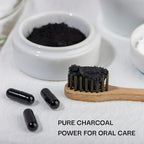 Schizandu Activated Coconut Charcoal Capsules- Supports Health - Vegan
