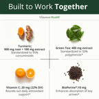 Vimerson Health Turmeric Curcumin with Green Tea Extract - 60 Capsules - image 4