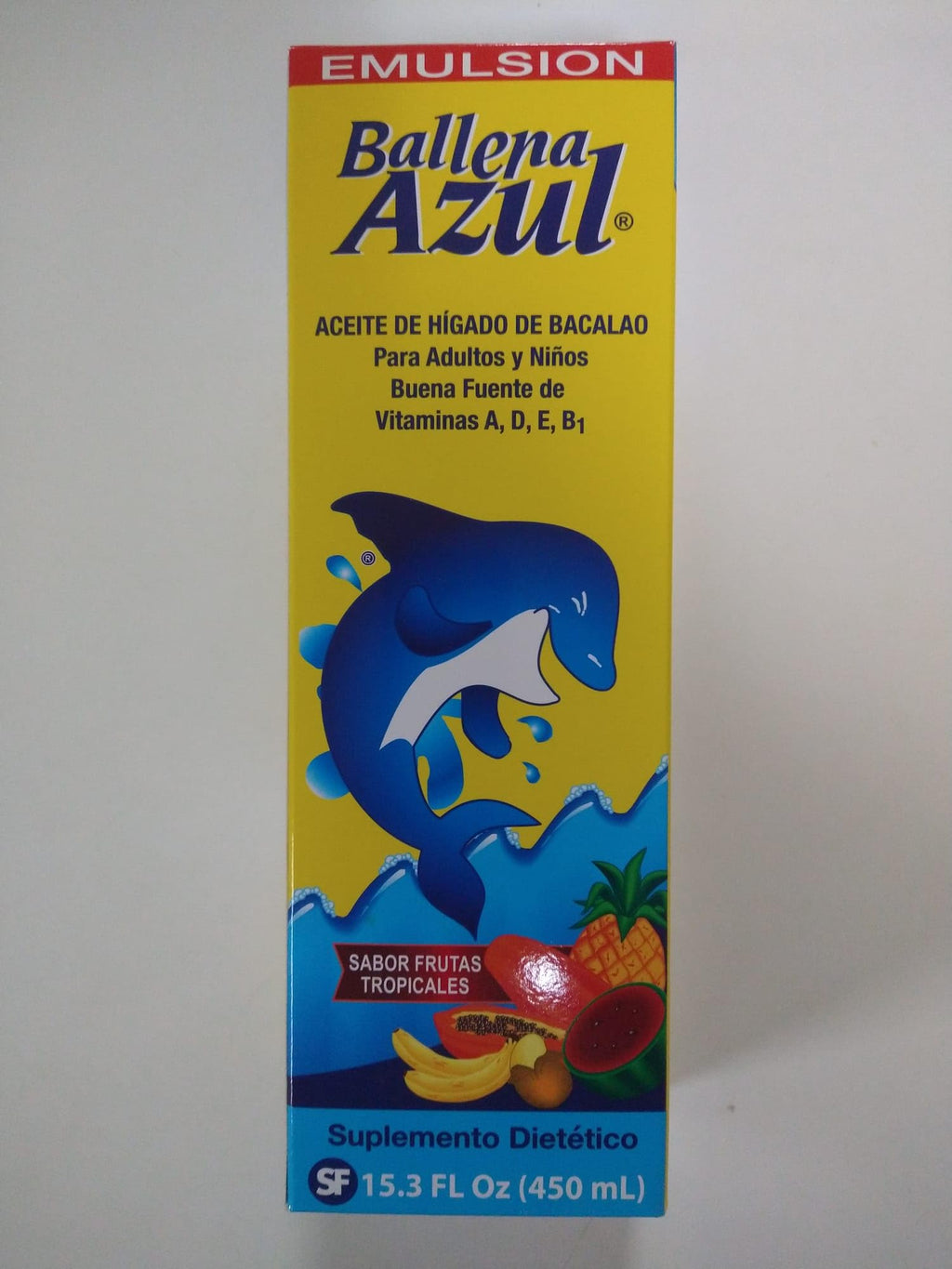 EMULSION BALLENA AZUL Ballena Azul Cod Liver Oil Emulsion Omega 3 - 6 Fl Oz - image 8