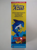 EMULSION BALLENA AZUL Ballena Azul Cod Liver Oil Emulsion Omega 3 - 6 Fl Oz - image 8