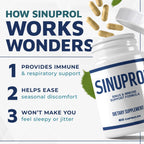 Mizzle SinuProl Nasal & Immune Support Supplement - 60 Capsules - image 5
